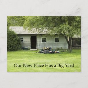 Big Yard - byte av Adress-kort Meddelande Vykort