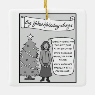 Big Yikes Ornament: O Tannenbaum Julgransprydnad Keramik