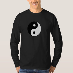 Big Yin Yang Black White Costume Coola Cute Christ T Shirt