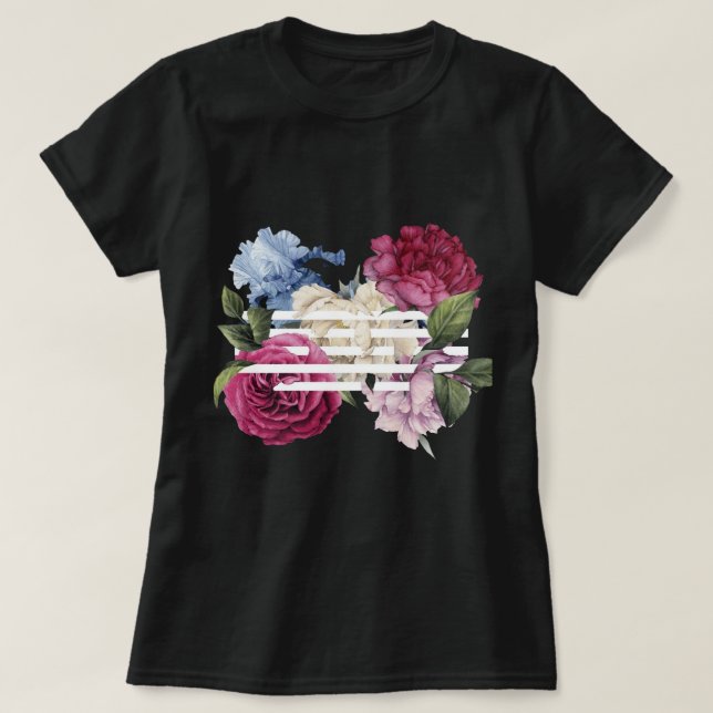BIGBANG Flower Road - White T Shirt (Design framsida)