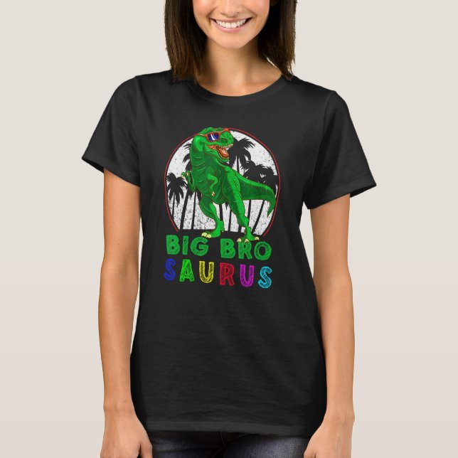 Bigbrosaurus Rex Dinosaur Big Bro Saurus Brother F T Shirt (Framsida)