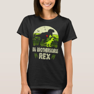 Bigbrosaurus Rex Dinosaur Big Bro Saurus Brother F T Shirt