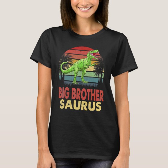 Bigbrosaurus Rex Dinosaur Big Bro Saurus Brother F T Shirt (Framsida)