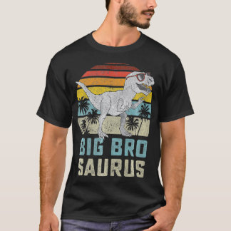 Bigbrosaurus T Re Dinosaur Big Bro Saurus Brother T Shirt
