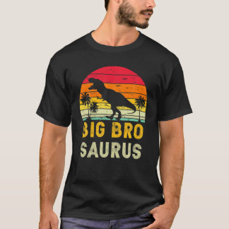 Bigbrosaurus t Rex doinosaur Big Brother Saurus Re Shirt