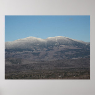 Bigelow "indisk jungfru-" bergskedja, Maine Poster
