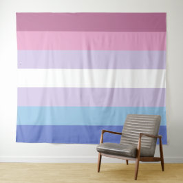 Bigender Flagga Large LGBT T Extra