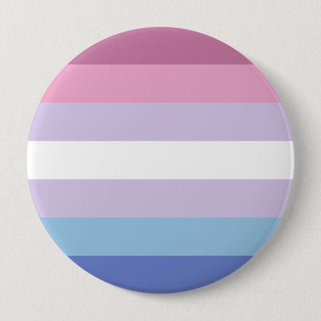 Bigender Pride Flagga Knapp (Framsida)