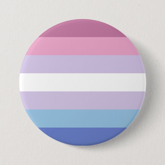 Bigender Pride Flagga Knapp (Framsida)