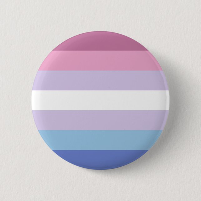 Bigender Pride Flagga Knapp (Framsida)