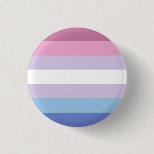 Bigender, Pride, Flagga Knapp