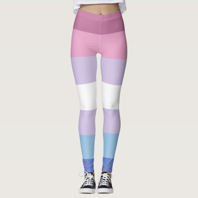 Bigenderstolthet Leggings (Framsida)