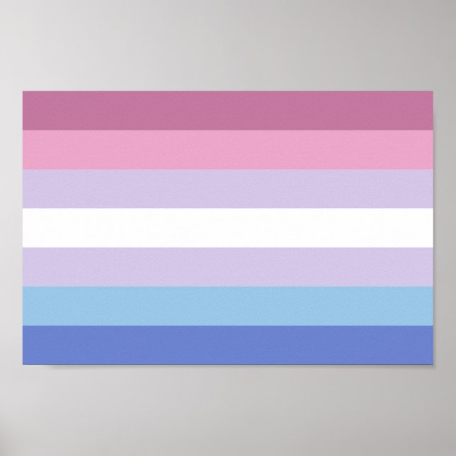 Bigenderstolthet Poster (Framsidan)