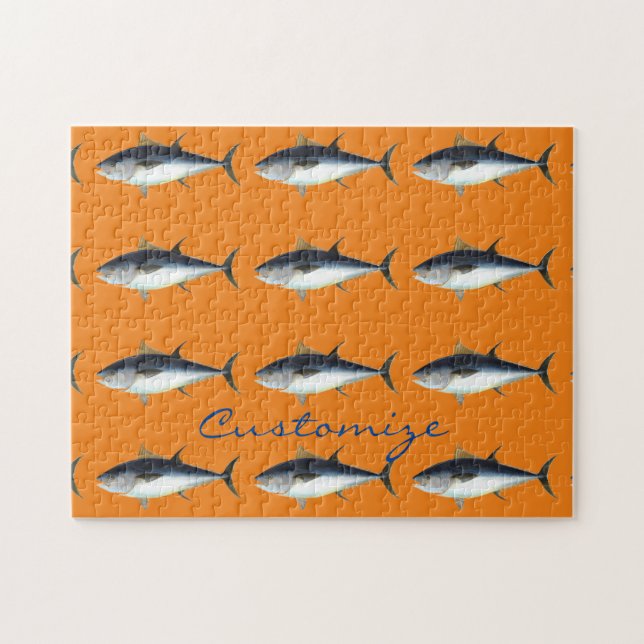 Bigeye Tuna Stil Thunder_Cove Pussel (Horisontell)