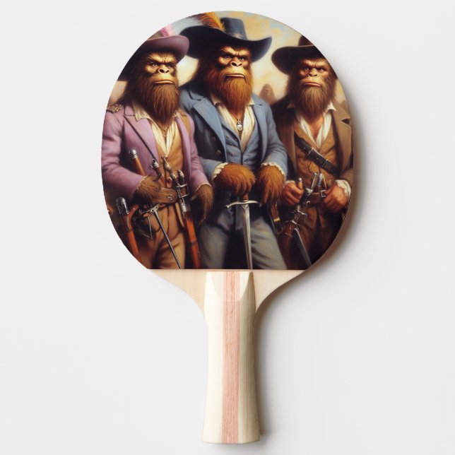 Bigfoot 3 Musketers Pingisracket (Framsidan)