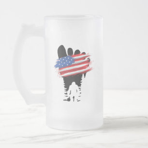 Bigfoot 4 juli.b frostat ölglas