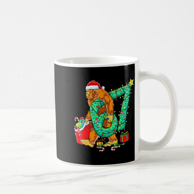 Bigfoot 67 Meme Julgran 67 Baseball Livsstil Kaffemugg (Höger)