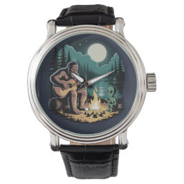 Bigfoot Alien UFO Cryptid Paranormal Encounter Armbandsur