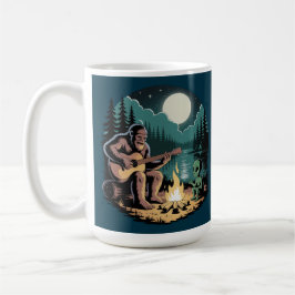 Bigfoot Alien UFO Cryptid Paranormal Encounter Mug Kaffemugg