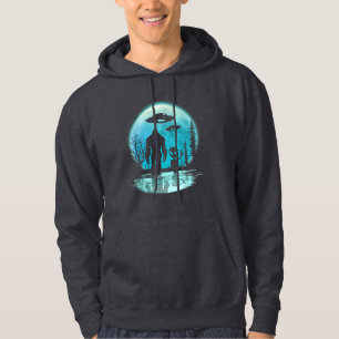 Bigfoot Alien UFO Disclosure Conspiracy Gift Hoodie