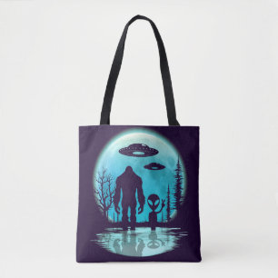 Bigfoot Alien UFO Disclosure Conspiracy Gift Tygkasse