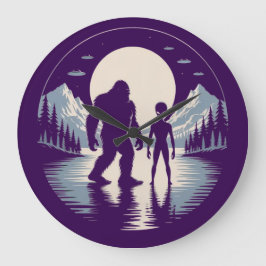 Bigfoot Alien UFO Paranormal Encounter Stor Klocka