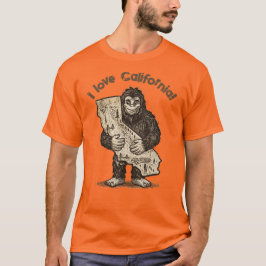 Bigfoot älskar Kalifornien T Shirt
