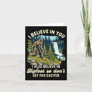 Bigfoot Älskare också Tro Bigfoot, så kom inte in. Kort