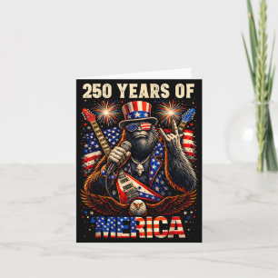 Bigfoot amerika rock 4 juli örn 250 kort