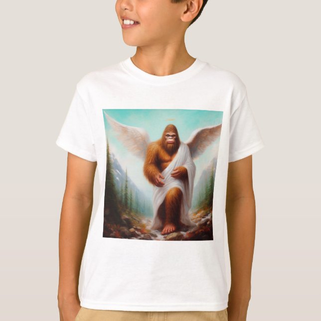 Bigfoot Angel T Shirt (Framsida)