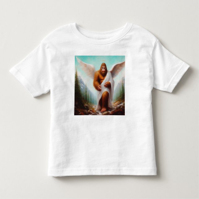 Bigfoot Angel T Shirt (Framsida)