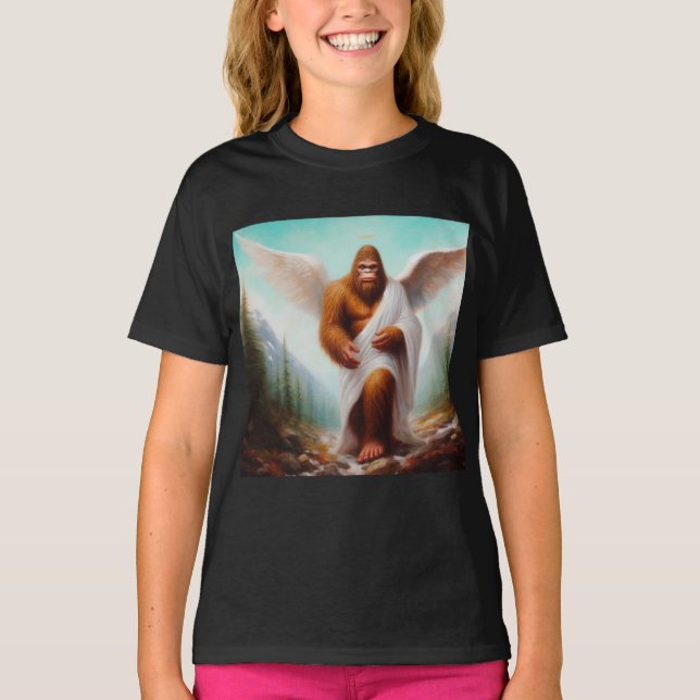 Bigfoot Angel T Shirt (Framsida)