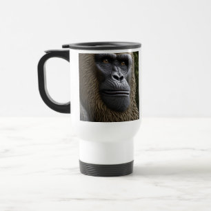 Bigfoot Ansikte Closeup Gorilla, Skunk Ape Resemugg
