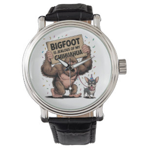 Bigfoot är en av mina Chihuahuas avsky Armbandsur