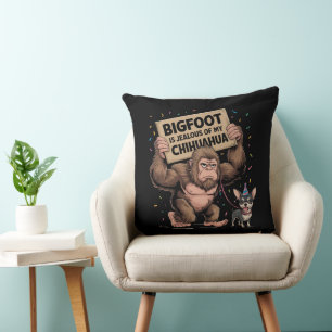 Bigfoot är en av mina Chihuahuas avsky Kudde