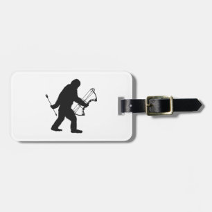 Bigfoot Archer silhouette Bagagebricka