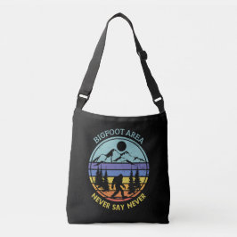 Bigfoot Area retro stil Crossbody Bags Axelväska