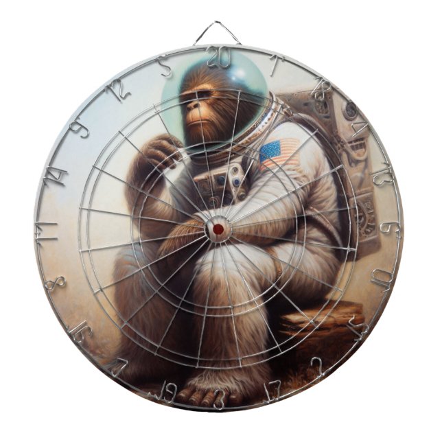 Bigfoot Astronaut Darttavla (Framsidan)
