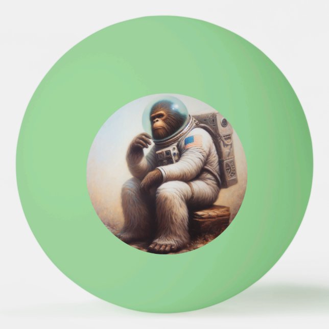 Bigfoot Astronaut Pingisboll (Framsidan)