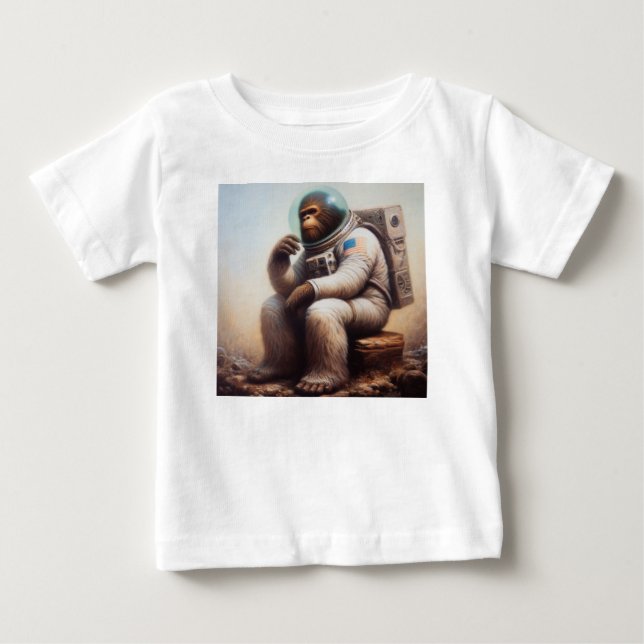 Bigfoot Astronaut T Shirt (Framsida)