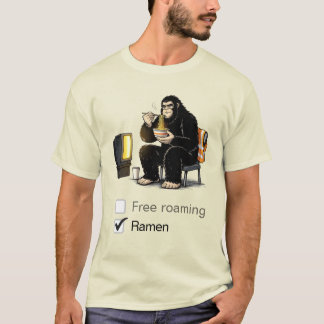 Bigfoot äter ramen T-Shirt