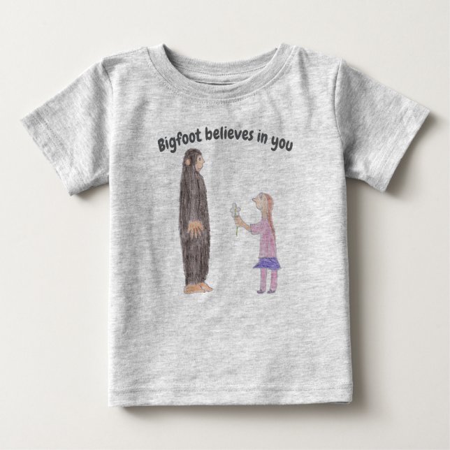 Bigfoot Baby T-shirt (Framsida)