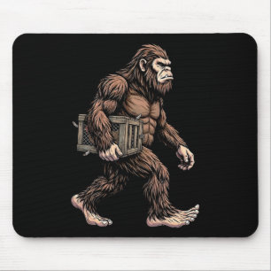 Bigfoot Bärande Kycklinglåda Sasquatch Farm Humo Musmatta