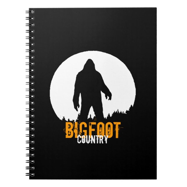 Bigfoot bärbar dator anteckningsbok med spiral (Framsidan)