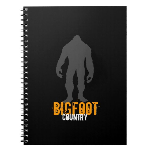 Bigfoot bärbar dator anteckningsbok med spiral (Framsidan)