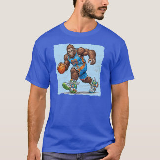 Bigfoot Basketball. T Shirt
