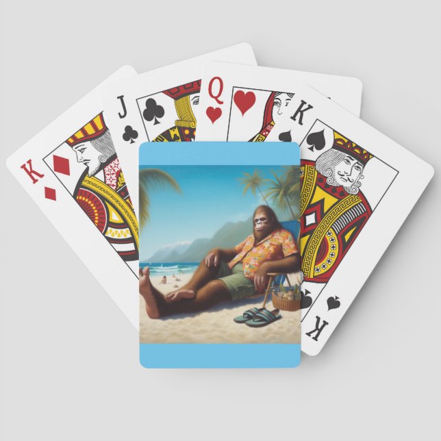 Bigfoot Beach Casinokort (Baksidan)