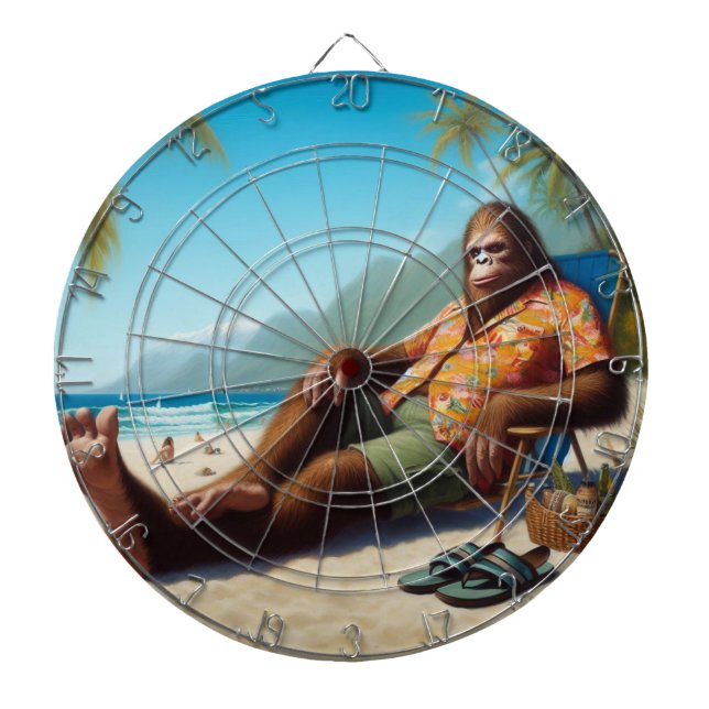 Bigfoot Beach Darttavla (Framsidan)