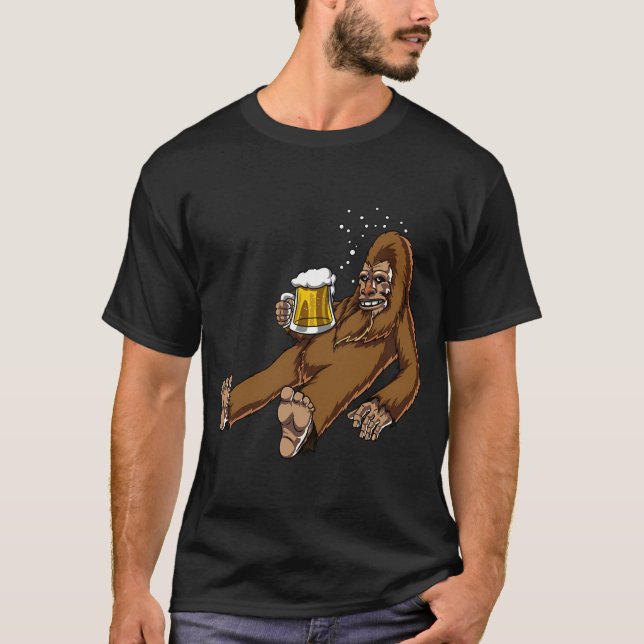 Bigfoot Beerfest T Shirt (Framsida)
