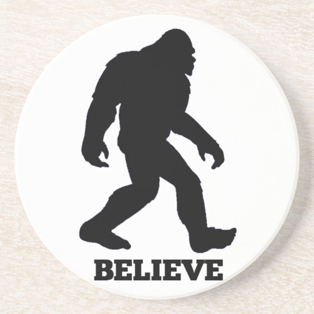Bigfoot BELIEVE Sasquatch Underlägg (Framsidan)